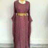 Robe Kurde Traditionnelle Rosé – Fistan Élégant Sans Accessoires