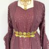 Robe Kurde Traditionnelle Rosé – Fistan Élégant Sans Accessoires