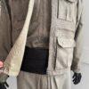 Şal û Şepik Bakur kaki claire– Tenue Kurde Homme Guérilla en Gabardine avec Ceinture
