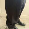 Tenue Kurde Homme Noire – Şal û Şepik Moderne avec Ceinture Tissée Multicolore
