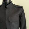 Tenue Kurde Homme Noire – Şal û Şepik Moderne avec Ceinture Tissée Multicolore