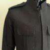 Tenue Kurde Homme Noire – Şal û Şepik Moderne avec Ceinture Tissée Multicolore