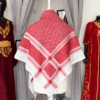 Foulard Rouge et blanc - Bahdinan