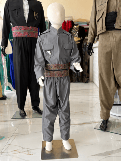 Tenue kurde enfant garçon – Şal û Şepik Zarokê Reşî