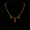 Collier Kurdistan Rouge – Bijou Traditionnel Kurde