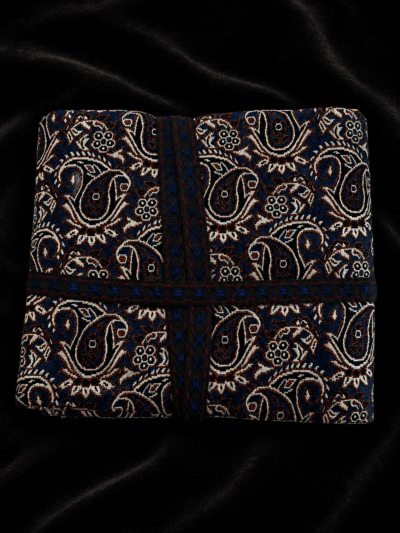 Ceinture Kurde Homme Bleu Nuit – Şal û Şepik Traditionnel du Kurdistan