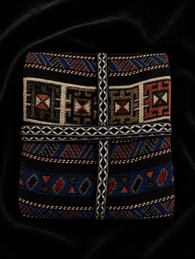 Ceinture Kurde Homme Bleue Traditionnelle – Şal û Şepik du Kurdistan