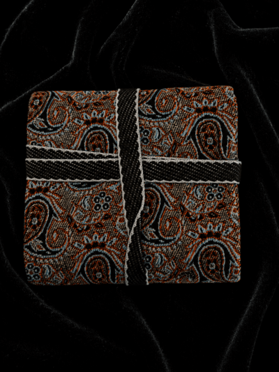 Ceinture Kurde Femme Bleu & Orange – Accessoire Traditionnel du Kurdistan | Kurdish Dressing
