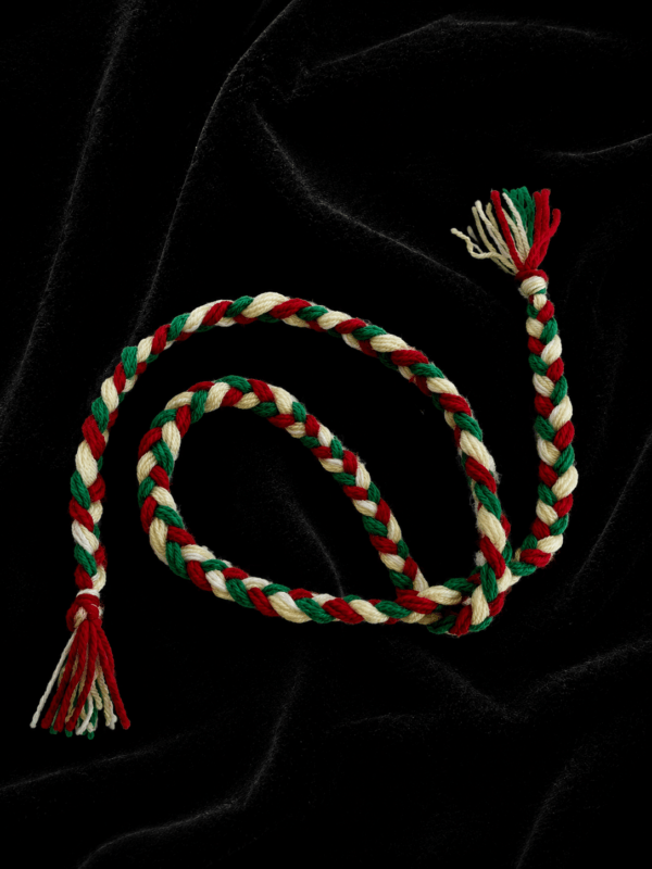Tresse Traditionnel Kurde Homme Rouge, Vert & Blanc – Accessoire Şal û Şepik | Kurdish Dressing Tresse Traditionnel Kurde Homme Rouge, Vert & Blanc – Accessoire Şal û Şepik | Kurdish Dressing