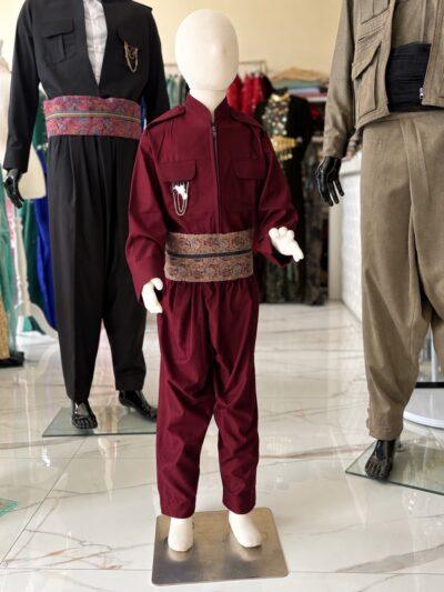 Tenue kurde enfant garçon – Şal û Şepik Zarokê Agirî